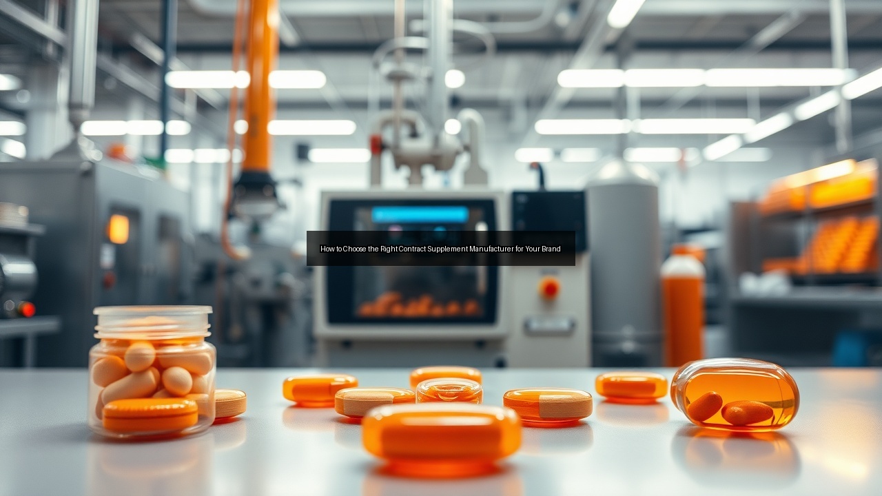 dosage form supplement manufacturer quality controls manufacturers odt